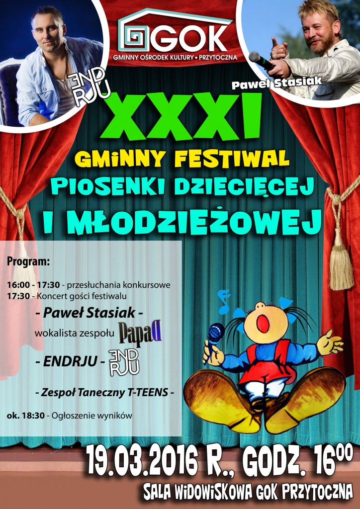 XXXI Gminny Festiwal Piosenki w Przytocznej