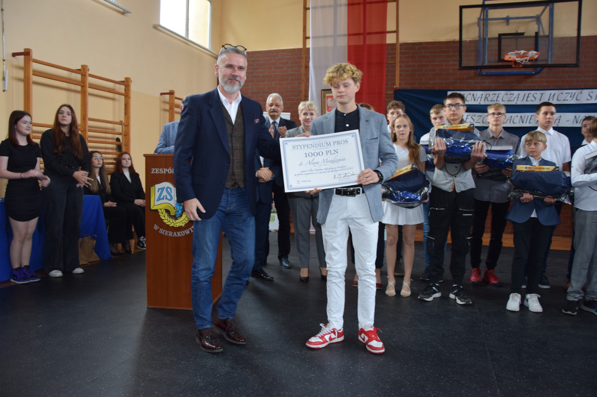 Gościliśmy w Zespole Szkół w Sierakowie