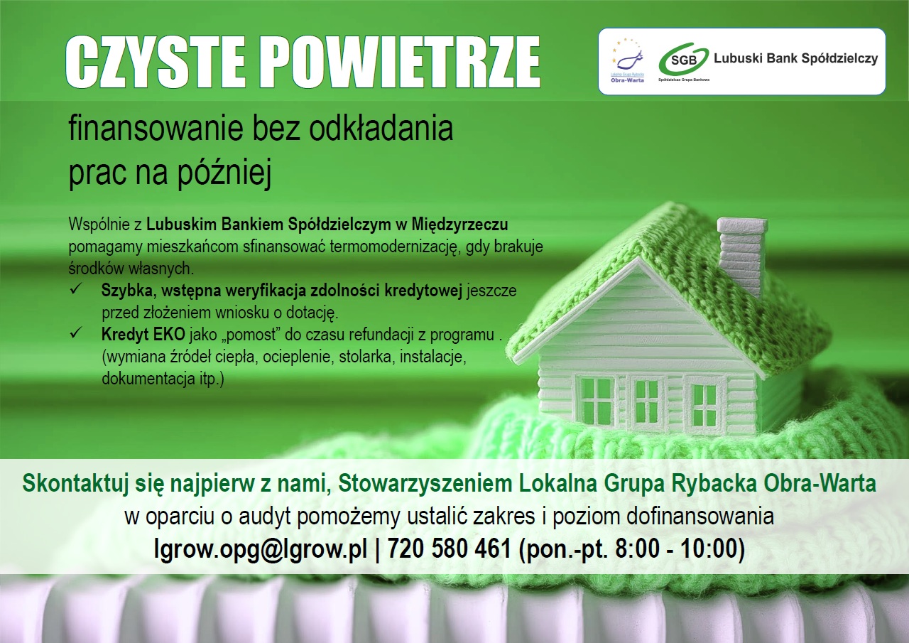 „Czyste Powietrze”: finansowanie bez odkładania prac na później.