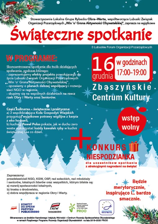 Zapraszamy społeczników do Zbąszynia!